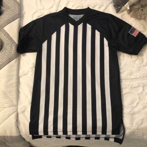 Basketball referee shirt